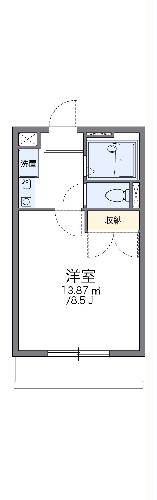 レオパレスMITAの間取り