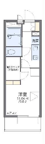 レオパレス本陣の間取り