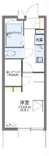 レオパレス小本本町の間取り