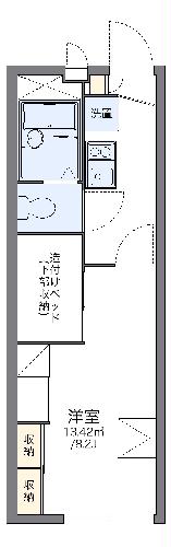レオパレスフォコンの間取り