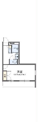レオパレスプリムローズの間取り