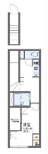 レオパレス地領の間取り