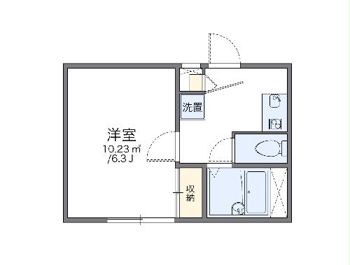 レオパレスサンライズの間取り