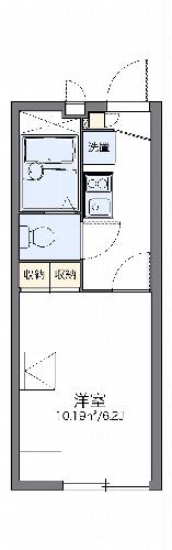 レオパレスPlutoneの間取り