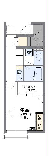 レオパレス千音寺の間取り