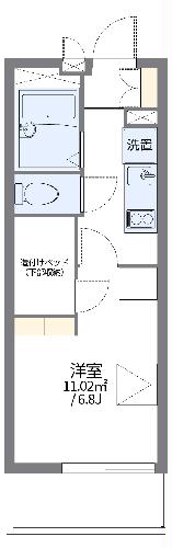 レオパレス九重の間取り