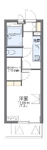 レオパレスドリームウィングの間取り