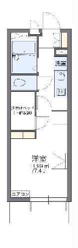 レオパレス藤の間取り