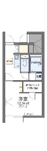 レオネクストアレグリアの間取り