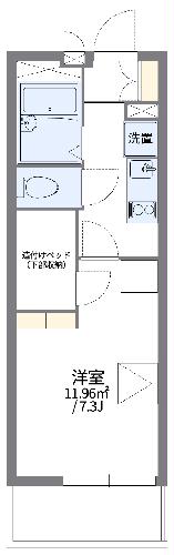 レオパレスかいとの間取り