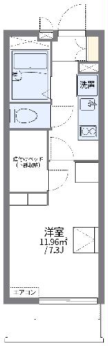 レオパレス妙慶の間取り