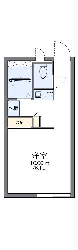 レオパレス白山の間取り