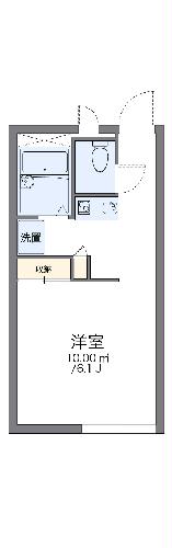 レオパレス西之島の間取り