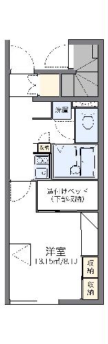 レオパレスゆうの間取り