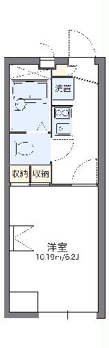 レオパレスK2の間取り