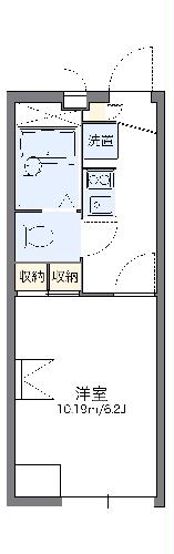 レオパレスK2の間取り