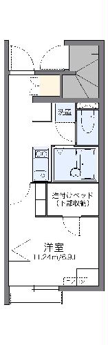レオネクストTRKの間取り