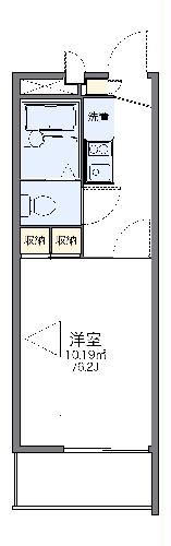 レオパレス花原の間取り