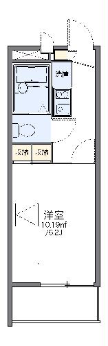 レオパレス花原の間取り