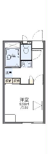 レオパレスRIVAⅡの間取り