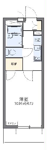 レオパレスエスペランサの間取り