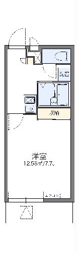 レオパレスハーディン ドライブの間取り