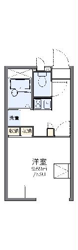 レオパレスクリアの間取り