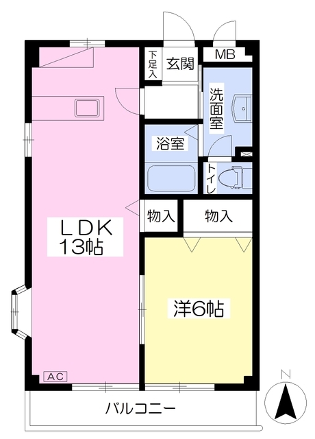 すとりーむ城東の間取り