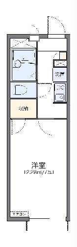 レオパレスHK寿町の間取り
