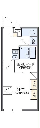 レオパレスミズホの間取り