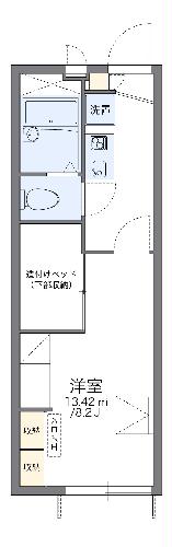 レオパレスアサミズⅡの間取り