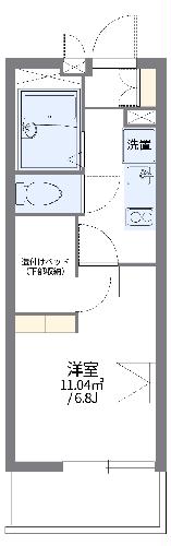 レオパレス庵の間取り