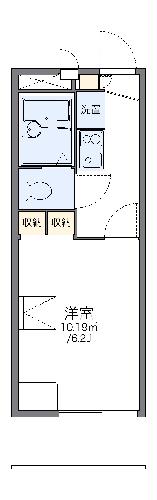 レオパレスYAMAKOⅣの間取り