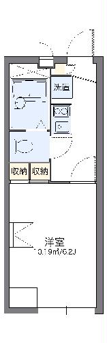 レオパレス雅の間取り