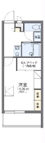 レオパレスアニマートの間取り
