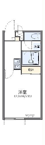 レオパレストゥー ル モンドⅡの間取り