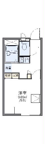 レオパレスCalmの間取り