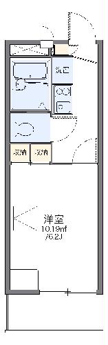 レオパレスKATOHの間取り