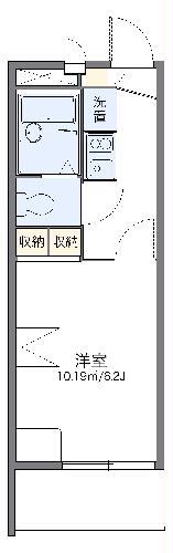 レオパレス桂の間取り