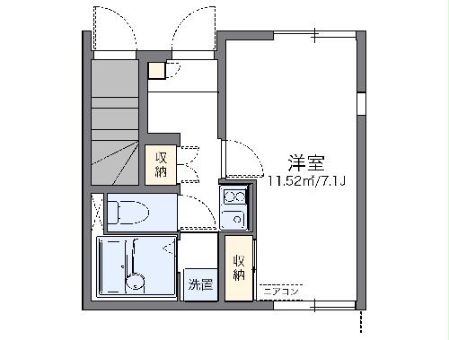 レオネクストNの間取り