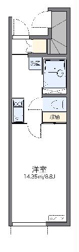 レオネクストオールの間取り