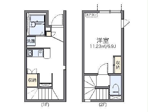 レオネクストスクルトの間取り