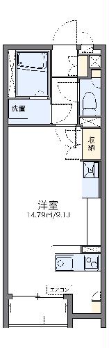 レオネクストトラッド湯河原の間取り