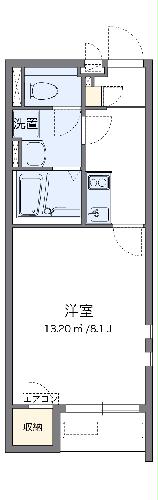クレイノMIRAIの間取り