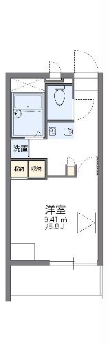レオパレスゴールドヒルズの間取り