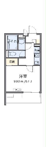 クレイノパーシモンの間取り