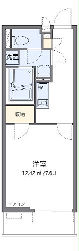 クレイノMOONⅠの間取り