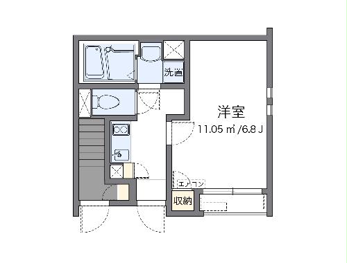 クレイノガーデン久が原の間取り