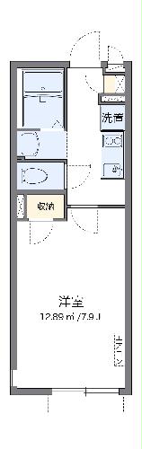 クレイノリズィエールⅡの間取り