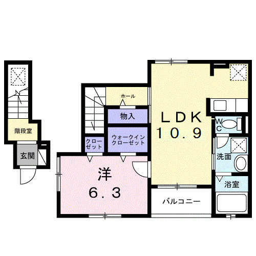 カーサ・ヴェルデの間取り